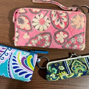 Vera Bradley Accessories - Wallet, Wristlet, Eye Glass Case